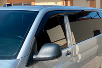 Volkswagen T5 Multivan 2003-2010 рр. Вітровики (4 шт., Sunplex Sport) фото 15