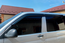 Volkswagen T5 Multivan 2003-2010 рр. Вітровики (4 шт., Sunplex Sport) фото 16