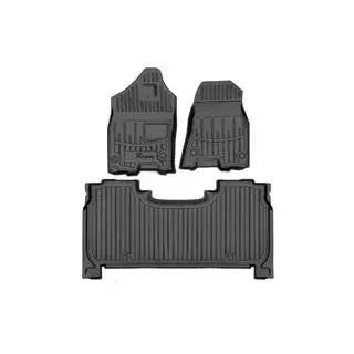 Килимки Stingray 3D (2018-2024, Crew Cab, 3 шт) Dodge RAM (DS/DJ/D2) 2009-2024 рр.