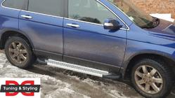 Бокові пороги Allmond Grey (2 шт., алюм.) фото 4