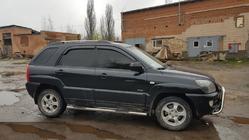 Kia Sportage 2004-2010 рр. Бічні труби (2 шт., Нерж.) фото 3