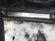 Volkswagen Golf 4 1997-2006 рр. Накладки на пороги Натанико (4 шт., нерж.) фото 5