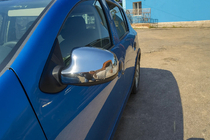 Накладки на дзеркала (2 шт., нерж.) фото 1