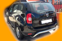 Renault Duster 2008-2017 рр. Задня дуга скоба (нерж.) фото 5