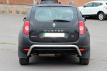 Renault Duster 2008-2017 рр. Задня дуга скоба (нерж.) фото 2