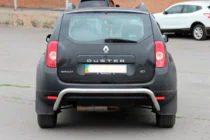 Renault Duster 2008-2017 рр. Задня дуга скоба (нерж.) фото 2