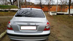 Hyundai Elantra (XD) 2000-2011 рр. Накладки на стопи (2 шт, пласт) фото 6