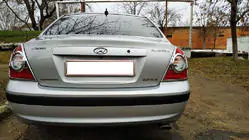 Hyundai Elantra (XD) 2000-2011 рр. Накладки на стопи (2 шт, пласт) фото 7
