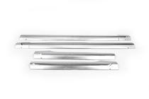 Hyundai Elantra (HD) 2006-2011 рр. Накладки на дверні зовнішні пороги (4 шт, хром) фото 2