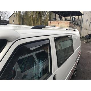 Рейлінги Хром DORA (метал. крепл.) Volkswagen T4 Caravelle/Multivan 1990-2003 рр. фото 4