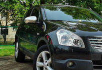 Nissan Qashqai 2007-2010 рр. Накладки на дзеркала (2 шт, пласт.) фото 2