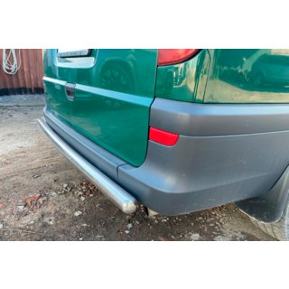 Задня дуга AK002 (нерж.) Mercedes Vito W639 2004-2014 рр. фото 4