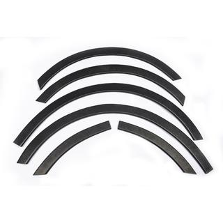 Накладки на арки (чорний мат) Volkswagen Caddy 2004-2010 рр. фото 4