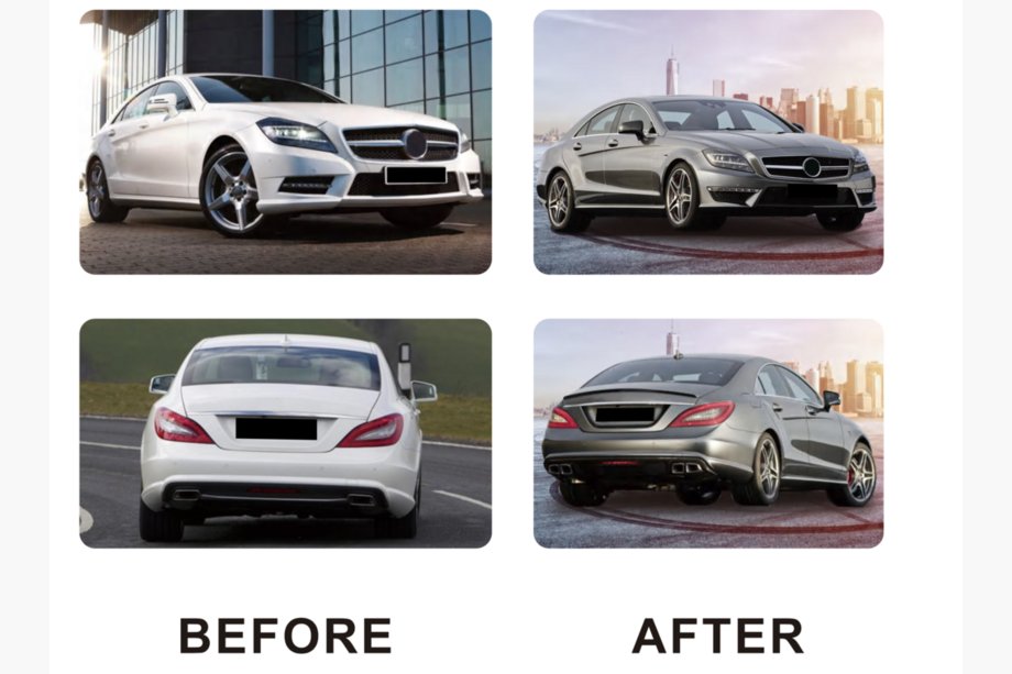 Mercedes CLS C218 2011-2018 рр. Тюнінг комплект обвісів AMG Фото 3