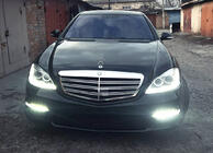 Mercedes S-сlass W221 2005-2013 рр. Решітка радіатора AMG фото 5