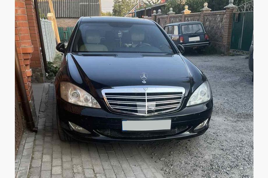 Mercedes S-сlass W221 2005-2013 рр. Решітка радіатора AMG Image