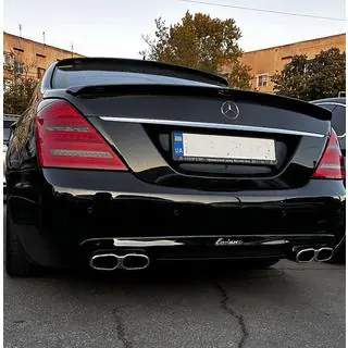 Насадки на глушник AMG S65 фото 2