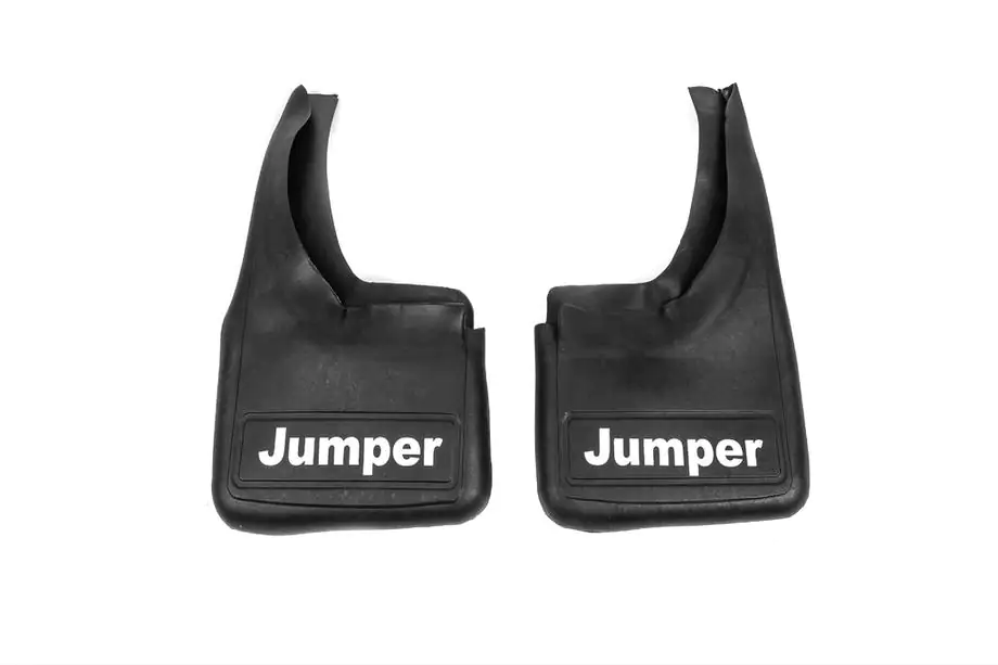 Citroen Jumper 1995-2006 рр. Бризковики Premium з поглибленнями (2шт) Image