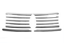 Mercedes Sprinter W901/902/903/904/905 1995-2006 рр. Накладки на решітку радіатора (1995-2000, 12 частин, нерж) фото 5