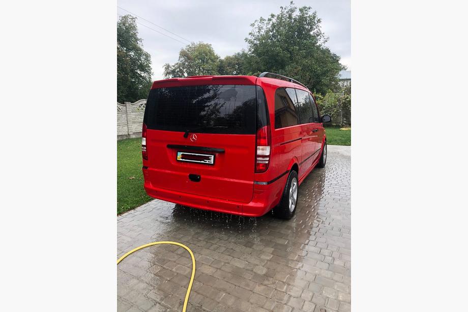 Mercedes Vito W639 2004-2014 рр. Спойлер Анатоміко (під фарбування) Фото 3