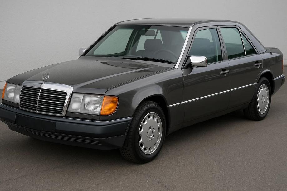 Mercedes E-class W124 1984-1997 рр. Накладки на дзеркала (2 шт, нерж) Фото 3