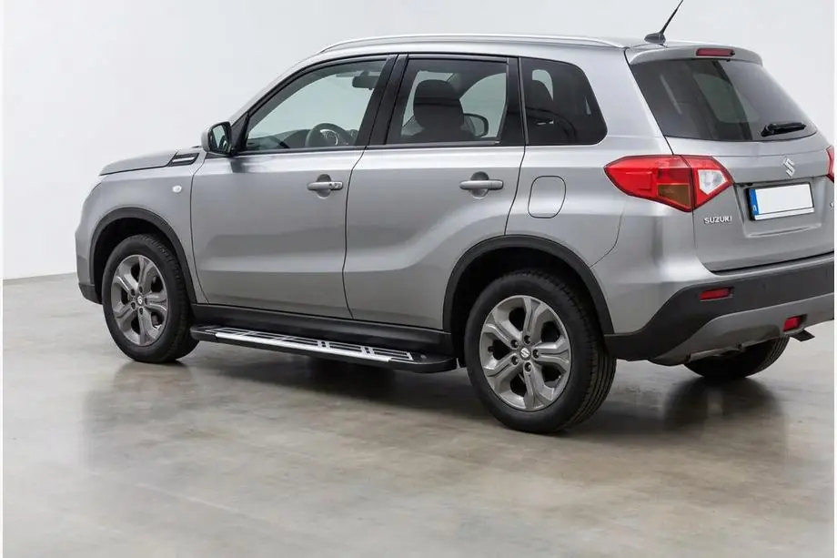 Suzuki Vitara 2015- рр. Бокові пороги Sunrise (2 шт., Алюміній) Image