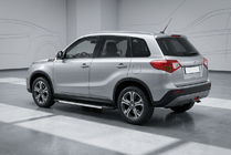 Suzuki Vitara 2015- рр. Бокові пороги RedLine V1 (2 шт., Алюміній) фото 1