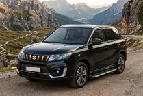 Suzuki Vitara 2015- рр. Бокові пороги Maya (2 шт., Алюміній) фото 1