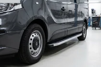 Opel Vivaro 2015-2019 рр. Бокові пороги Fullmond (2 шт., алюміній) фото 1
