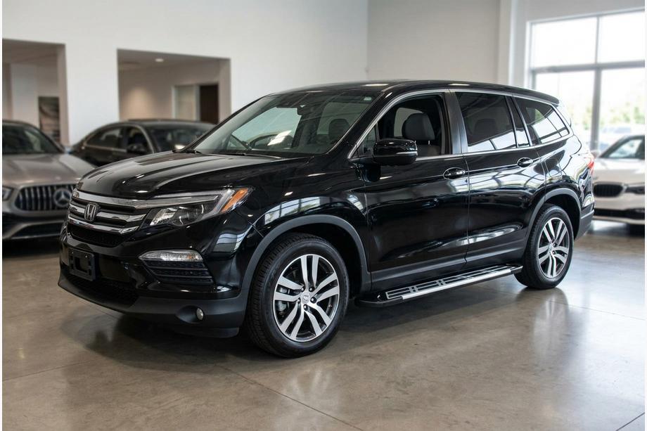 Honda Pilot 2015-2022 рр. Бокові пороги Sunrise (2 шт., Алюміній) Image