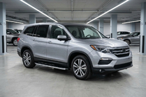 Honda Pilot 2015-2022 рр. Бокові пороги Fullmond (2 шт., Алюміній) фото 1