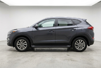 Hyundai Tucson TL 2016-2021 рр. Бокові пороги Allmond Black (2 шт., Алюміній) фото 1