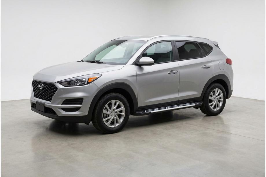 Hyundai Tucson TL 2016-2021 рр. Бокові пороги Sunrise (2 шт., Алюміній) Image