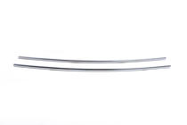 Nissan Qashqai 2007-2010 рр. Смужки на нижню решітку (2 шт., нерж) фото 2