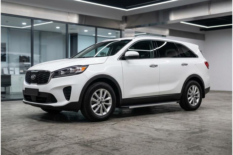 Kia Sorento III UM 2014-2020 рр. Бокові пороги Maya (2 шт., Алюміній) Image