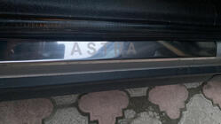 Opel Astra G classic 1998-2012 рр. Накладка на пороги Carmos (4 шт, сталь) фото 2