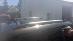 Kia Soul II 2013-2018 рр. Рейлінги ХРОМ (пласт. кніжки.) фото 2