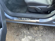 Opel Astra H 2004-2013 рр. Накладки на пороги Carmos V1 (4 шт, сталь) фото 7