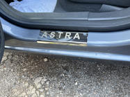 Opel Astra H 2004-2013 рр. Накладки на пороги Carmos V1 (4 шт, сталь) фото 3