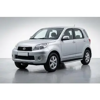 Бокові пороги Fullmond (2 шт., алюміній) Daihatsu Terios 2006-2017 рр. фото 1