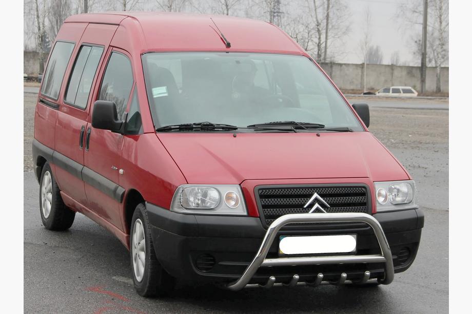 Fiat Scudo 1996-2007 рр. Кенгурятник WT003 (нерж) Image