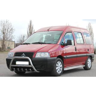 Кенгурятник WT003 (нерж) Peugeot Expert 1995-2007 рр. фото 4