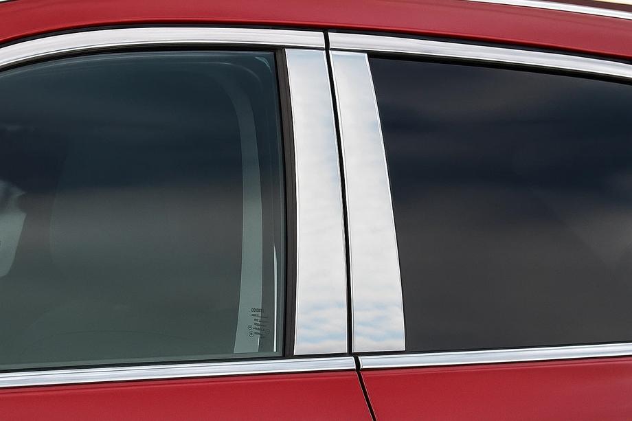 Nissan Qashqai 2014-2021 рр. Хром дверних стійок (4 шт, нерж) Фото 1