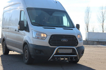 Ford Transit 2014- рр. Кенгурятник WT003 (нерж.) фото 2