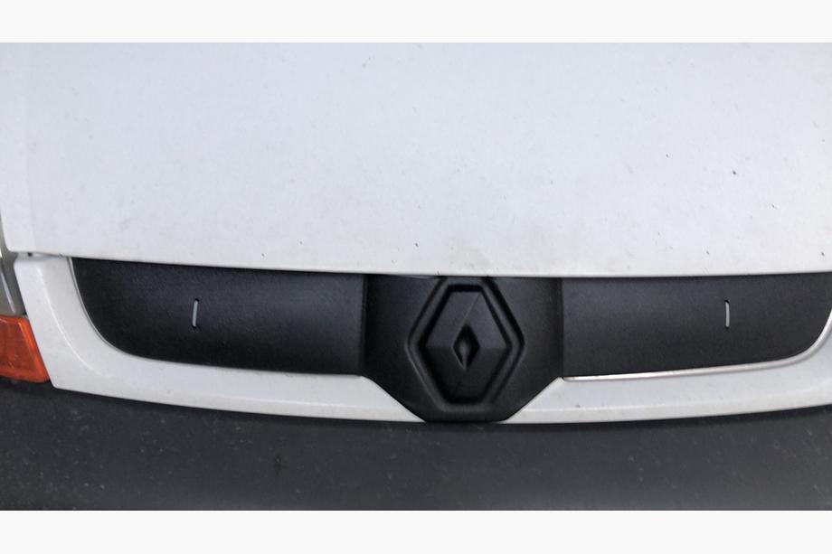 Renault Trafic 2001-2015 рр. Зимова верхня накладка на решітку 2007-2015, Матова Фото 3