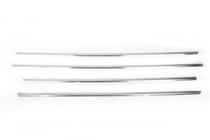 Skoda Superb 2009-2015 рр. Окантовка вікон (4 шт, нерж) фото 3