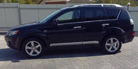 Mitsubishi Outlander 2006-2012 рр. Окантовка вікон (8 шт, нерж) фото 1