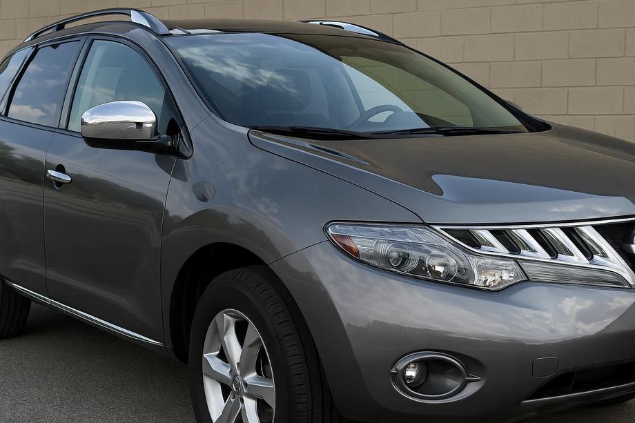 Nissan Murano 2002-2008 рр. Накладки на дзеркала (2008-2010, 2 шт, нерж) Фото 3