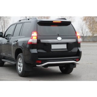 Задня дуга AK008 (нерж) Toyota Land Cruiser Prado 150 2009-2023 рр. фото 2