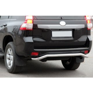 Задня дуга AK008 (нерж) Toyota Land Cruiser Prado 150 2009-2023 рр. фото 3